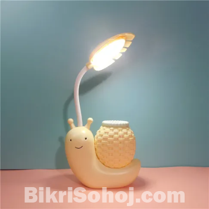 LED Desk Table Lamp With Pen Holder